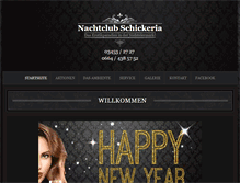 Tablet Screenshot of nachtclub-schickeria.at